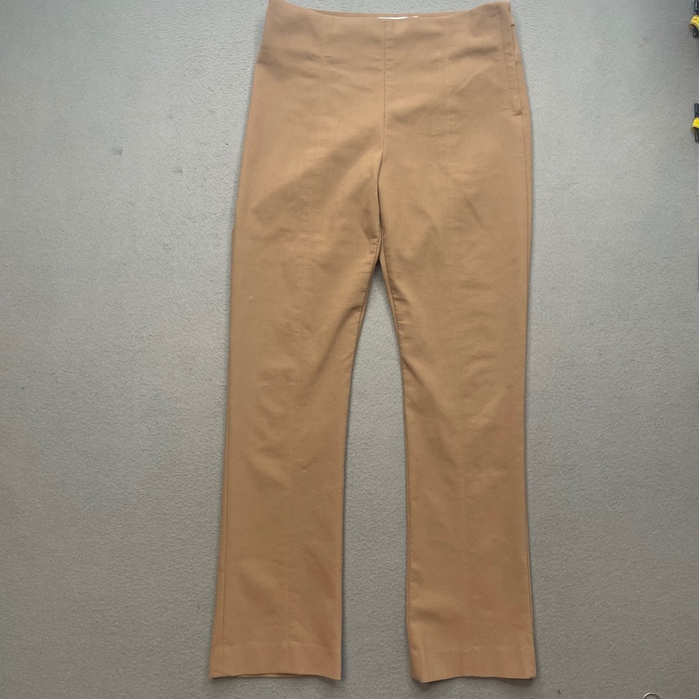 M.M.LaFleur Women Foster Pant Cotton Blend Size 10 Tan Slim Workwear Business